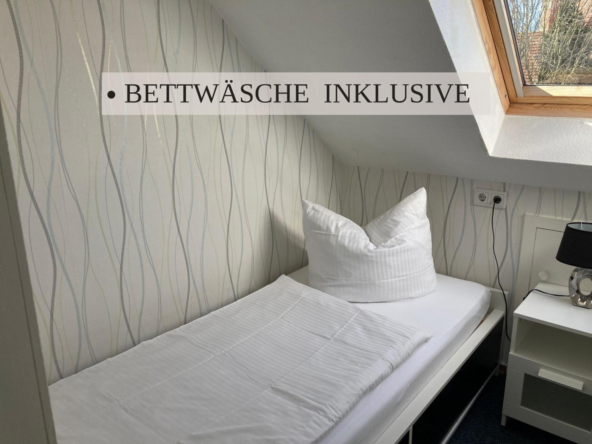 Haus Krabbe, Apartment 10, Naehe Bremerhaven, Fuer 1-2 Personen, 2 Schlafzimmer, Einzelbetten, Zweite Etage, Zentral Gelegen, Bis Zu 2 Hunden Kostenfrei Willkommen Времен Экстерьер фото